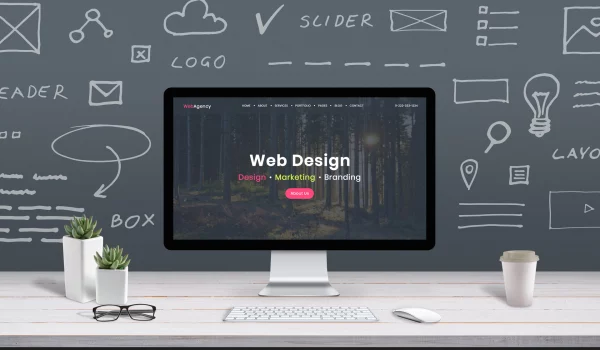 components of average web design in 2022
